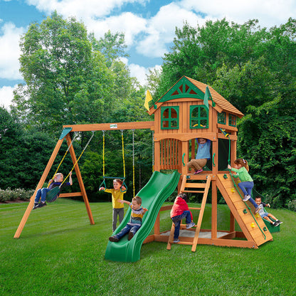 Outing w/ Tube Slide Swing Set