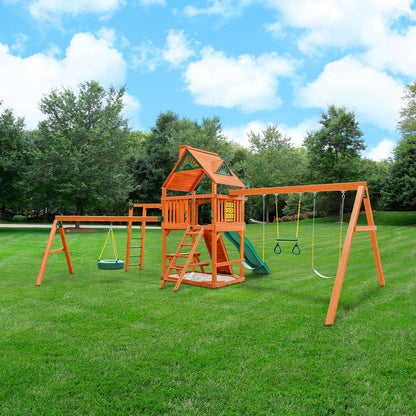 Homestead Swing Set for Kids