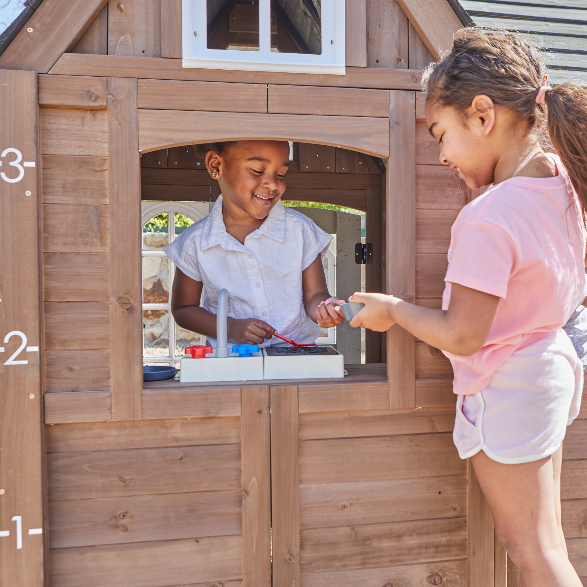 Timberwood Wooden Outdoor Playhouse