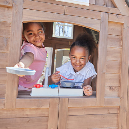 Timberwood Wooden Outdoor Playhouse