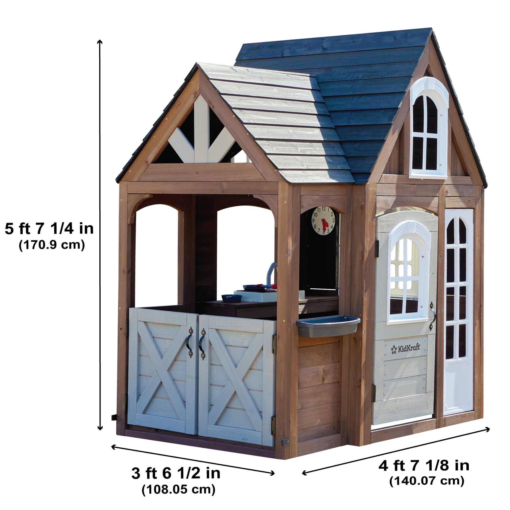 Timberwood Wooden Outdoor Playhouse