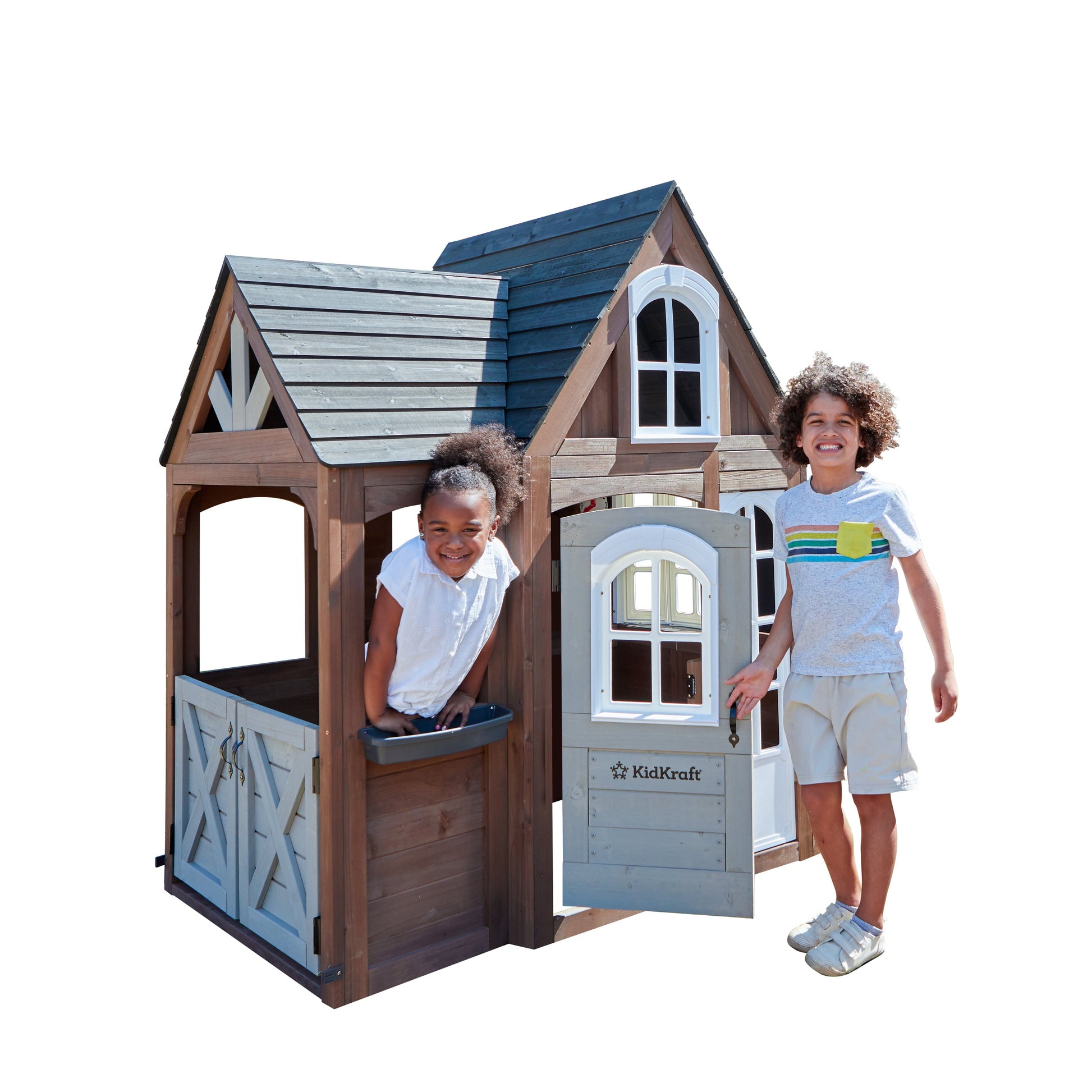 Timberwood Wooden Outdoor Playhouse
