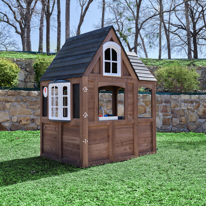 Timberwood Wooden Outdoor Playhouse