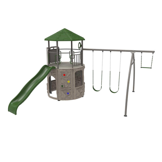 Mazonvintage Adventure Tower (Green And Tan) - 290633