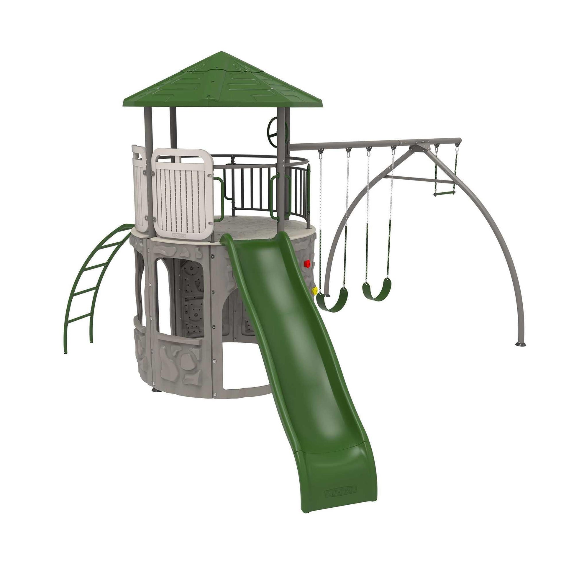 Mazonvintage Adventure Tower (Green And Tan) - 290633