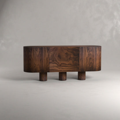 Arceus Walnut Wood Cabinet & Sideboard