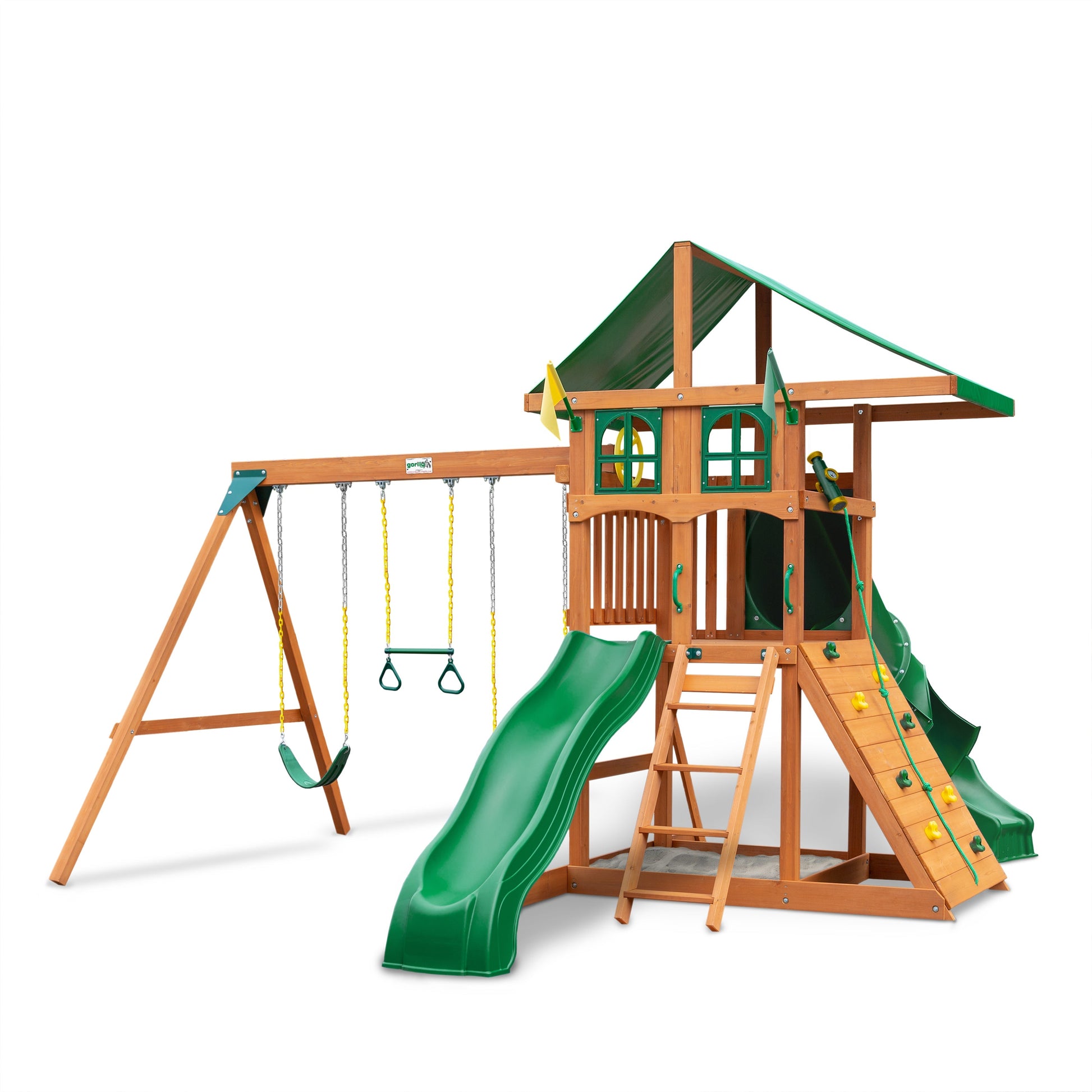 Outing w/ Tube Slide Swing Set