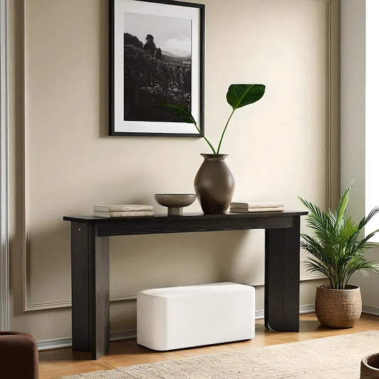 70.9″ Extra Long Console Table – Sofa Back Design, Multi-Color, Industrial Style 