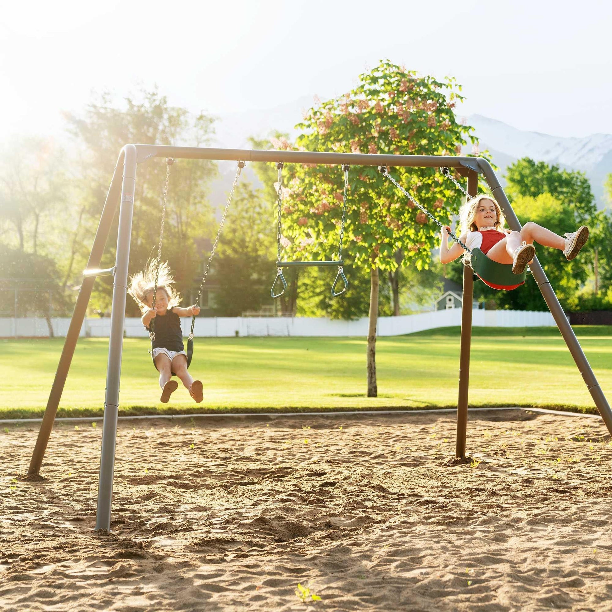 Mazonvintage Kids Swing Set - 90952