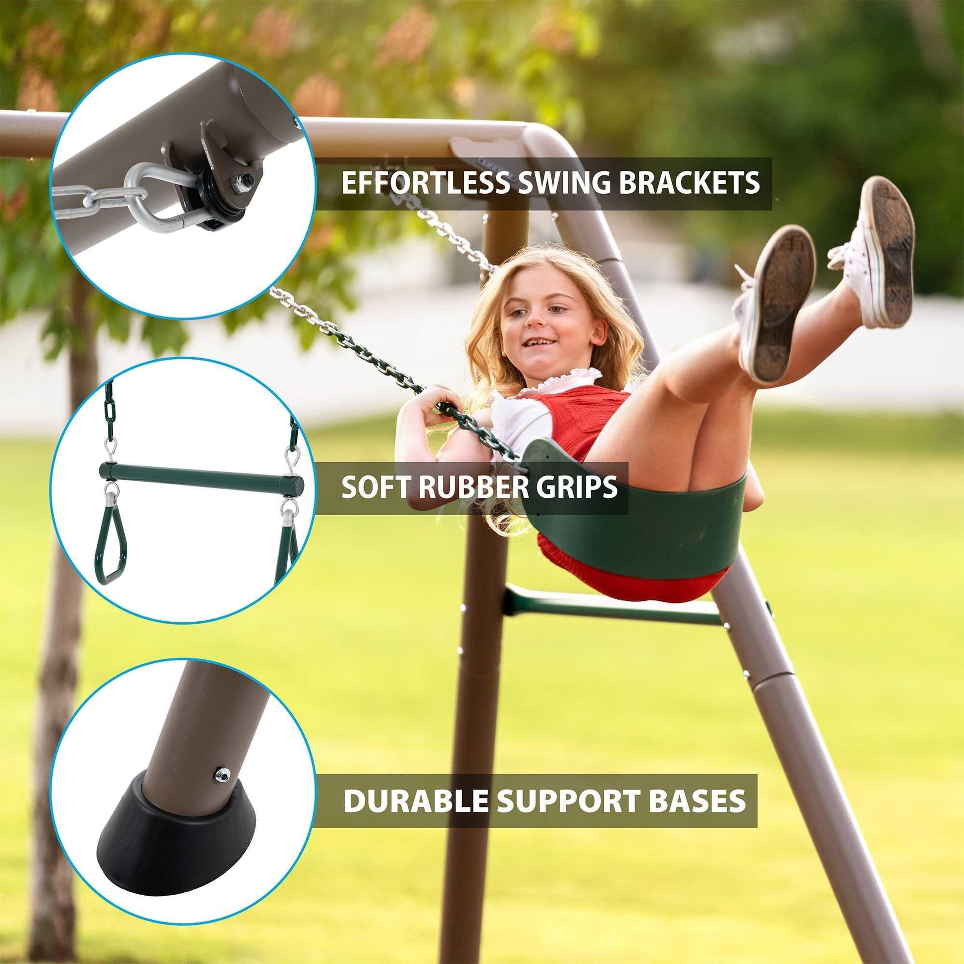 Mazonvintage Kids Swing Set - 90952