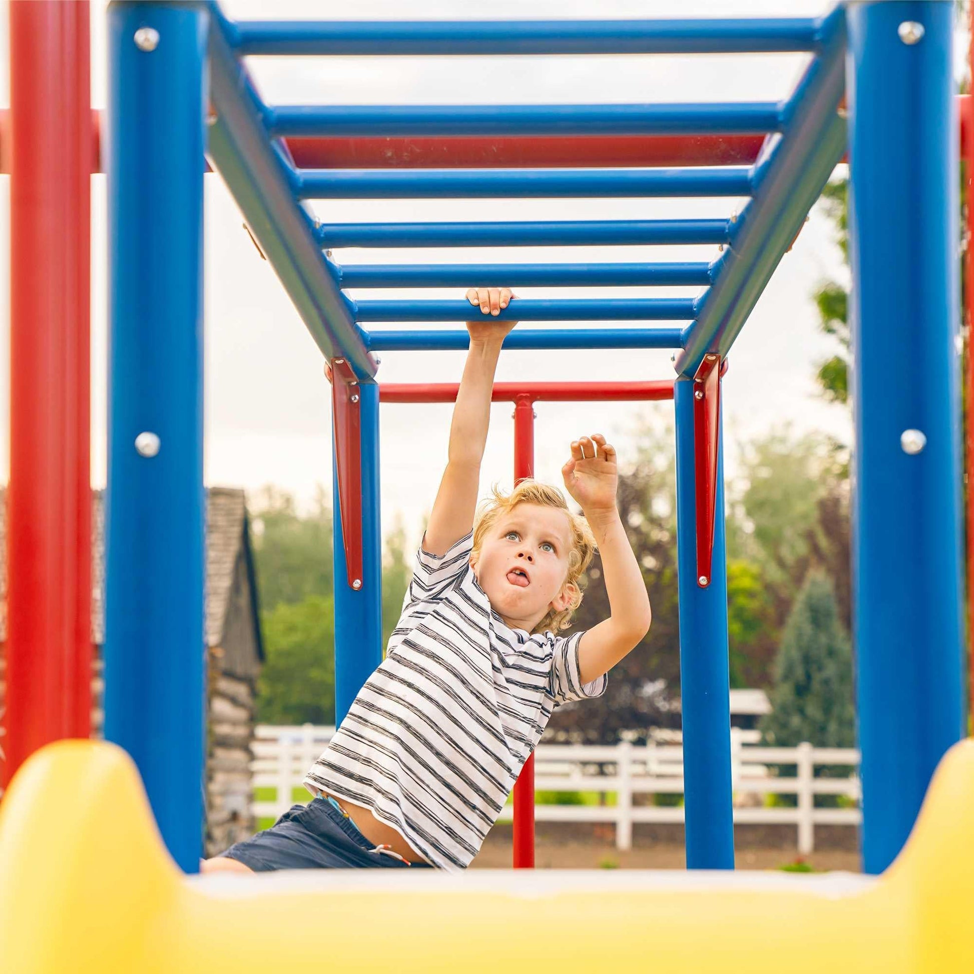 Mazonvintage Monkey Bar Adventure Swing Set (Primary) - 91022