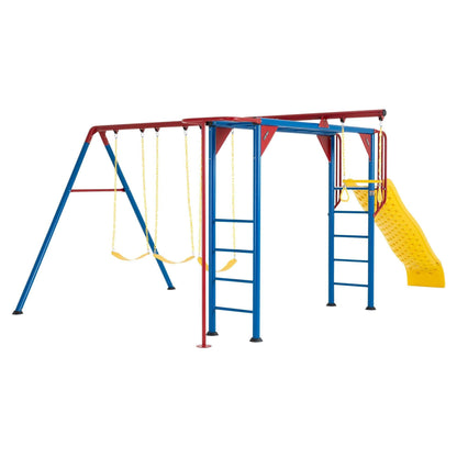 Mazonvintage Monkey Bar Adventure Swing Set (Primary) - 91022