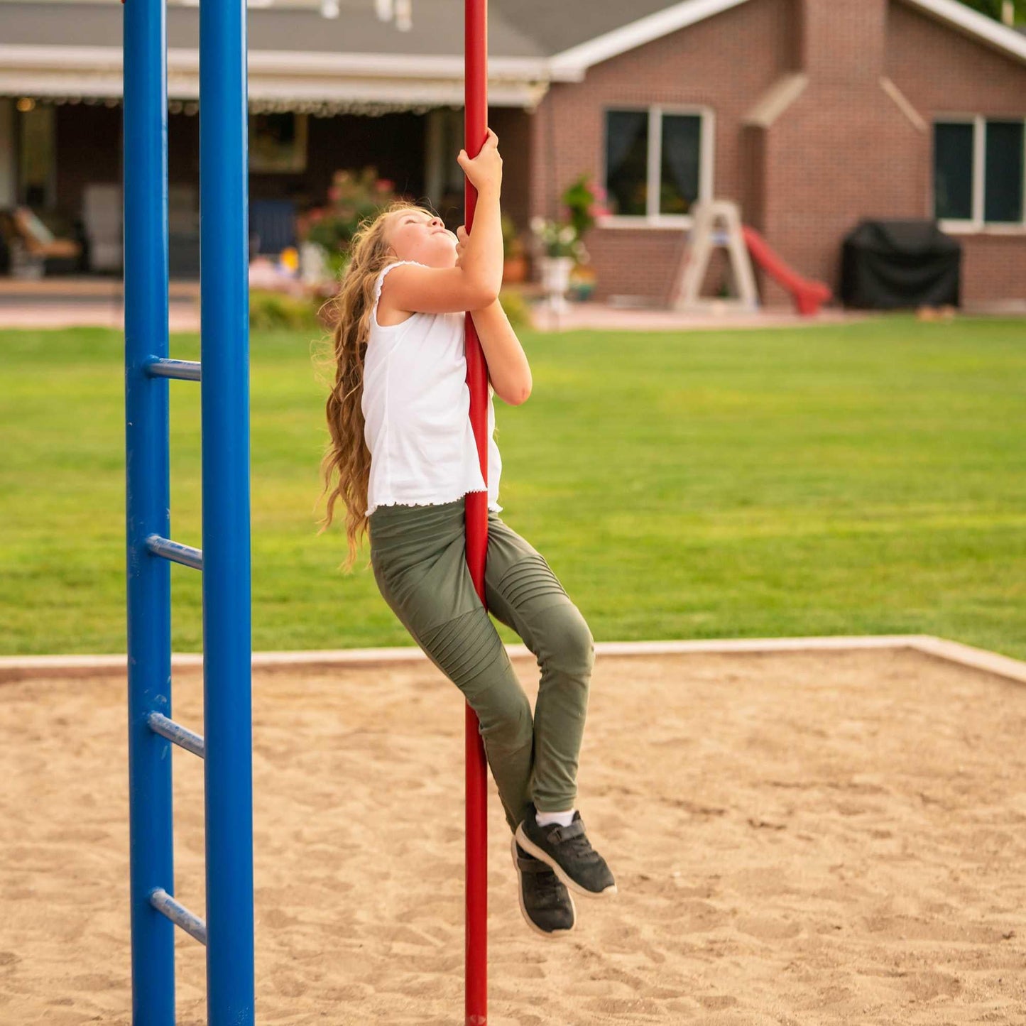 Mazonvintage Monkey Bar Adventure Swing Set (Primary) - 91022