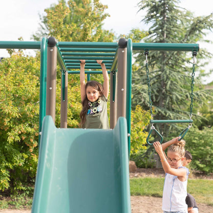Mazonvintage Monkey Bar Adventure Swing Set (Earthtone) - 91028