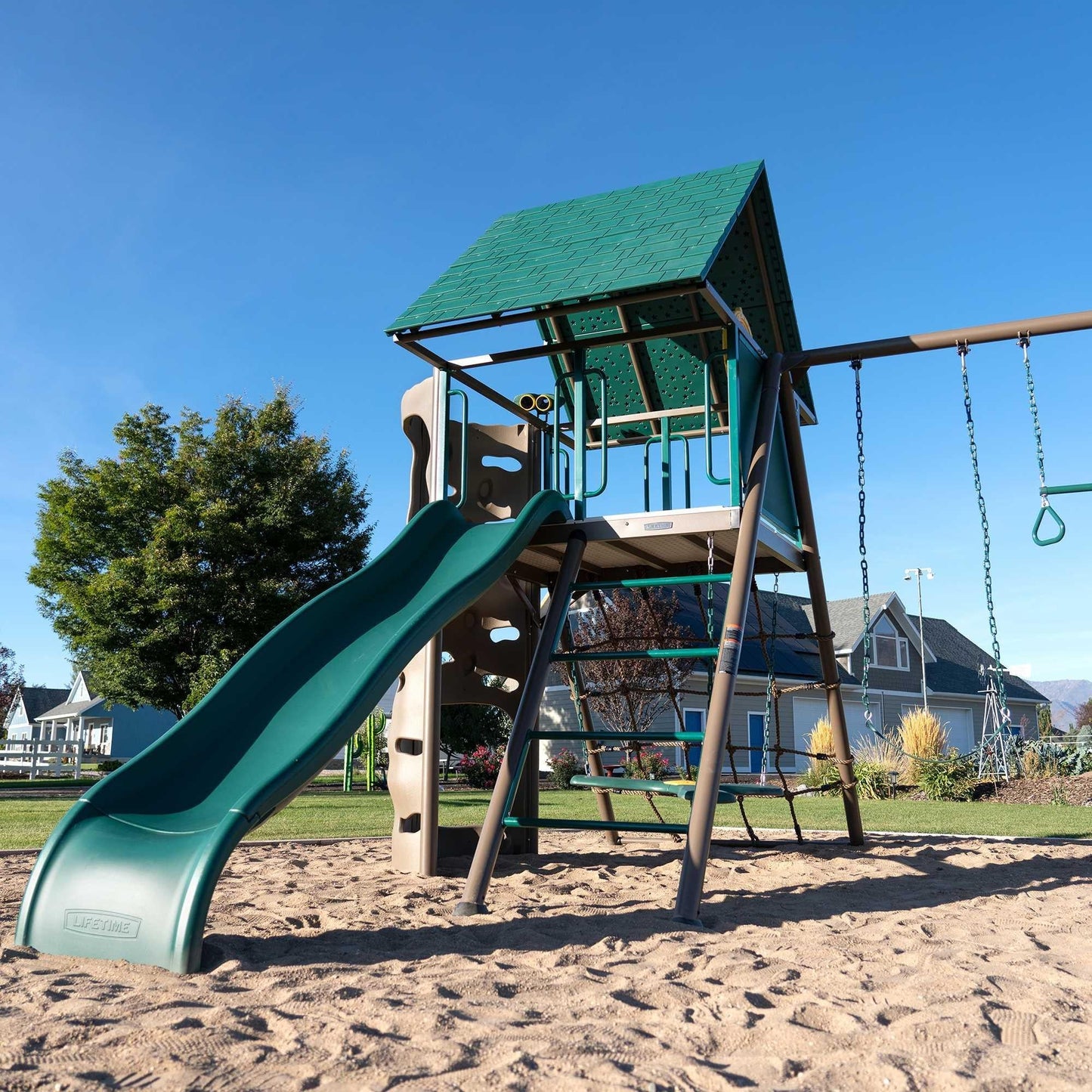 Mazonvintage Big Stuff Swing Set (Earthtone) - 91069