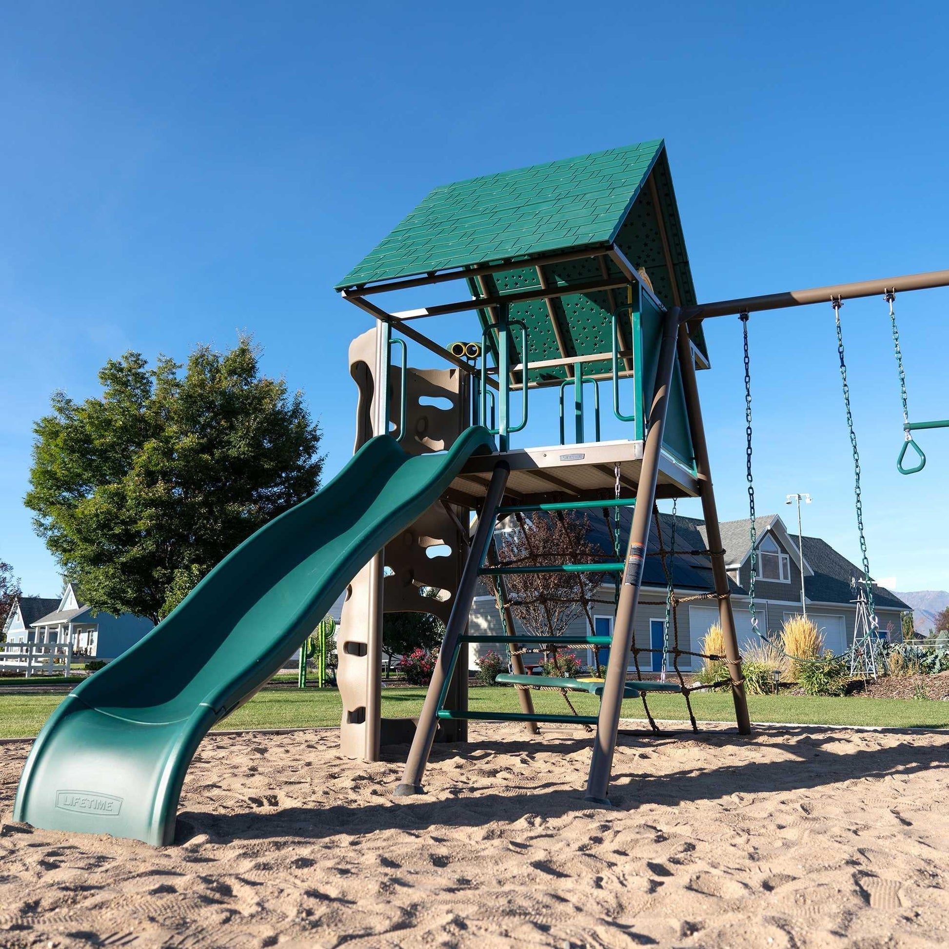 Mazonvintage Big Stuff Swing Set (Earthtone) - 91069