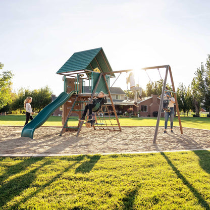 Mazonvintage Big Stuff Swing Set (Earthtone) - 91069