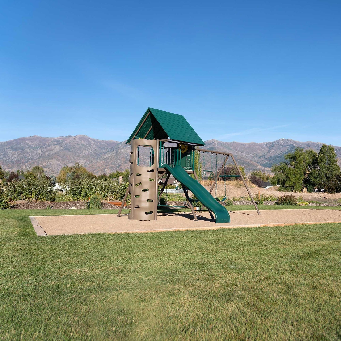 Mazonvintage Big Stuff Swing Set (Earthtone) - 91069