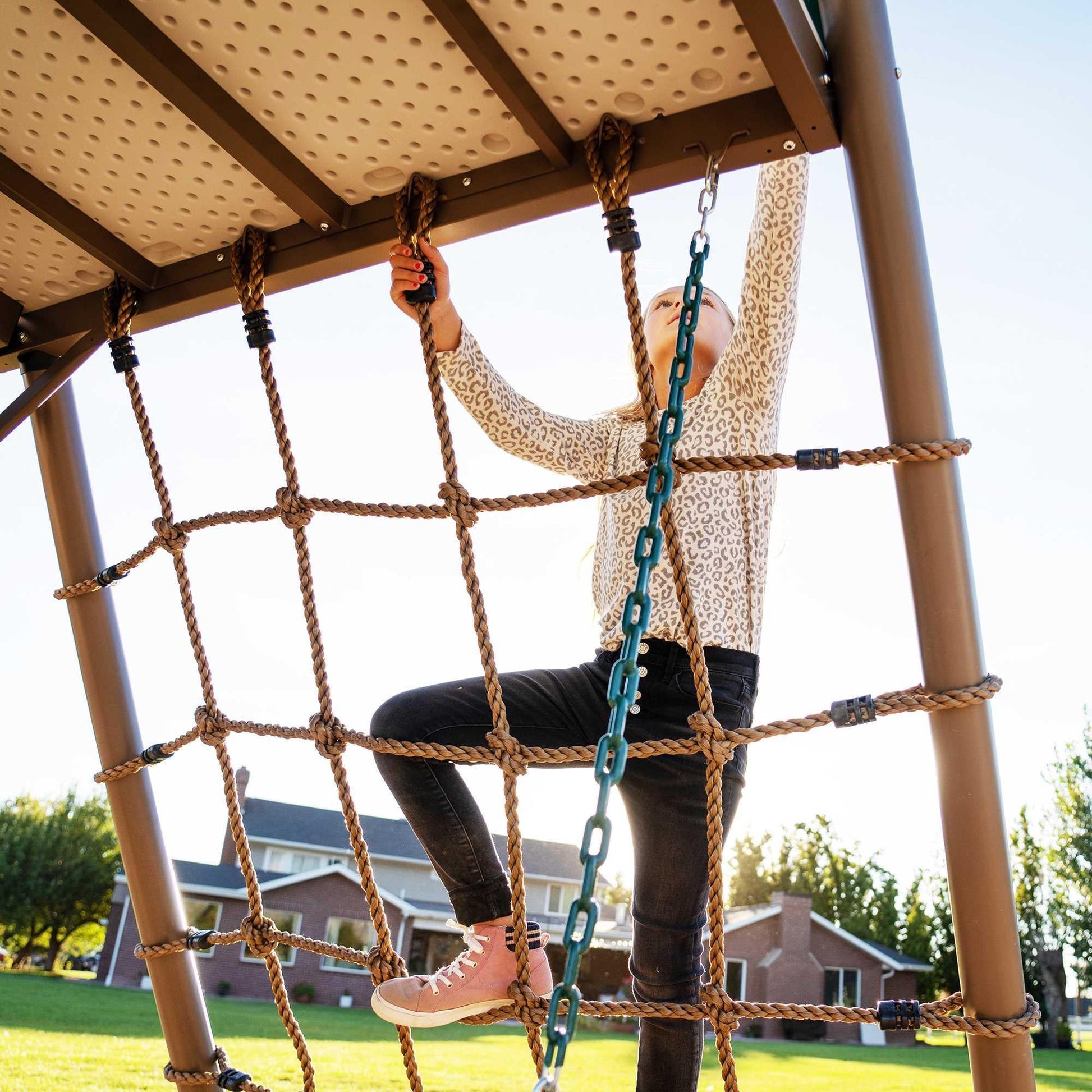 Mazonvintage Big Stuff Swing Set (Earthtone) - 91069