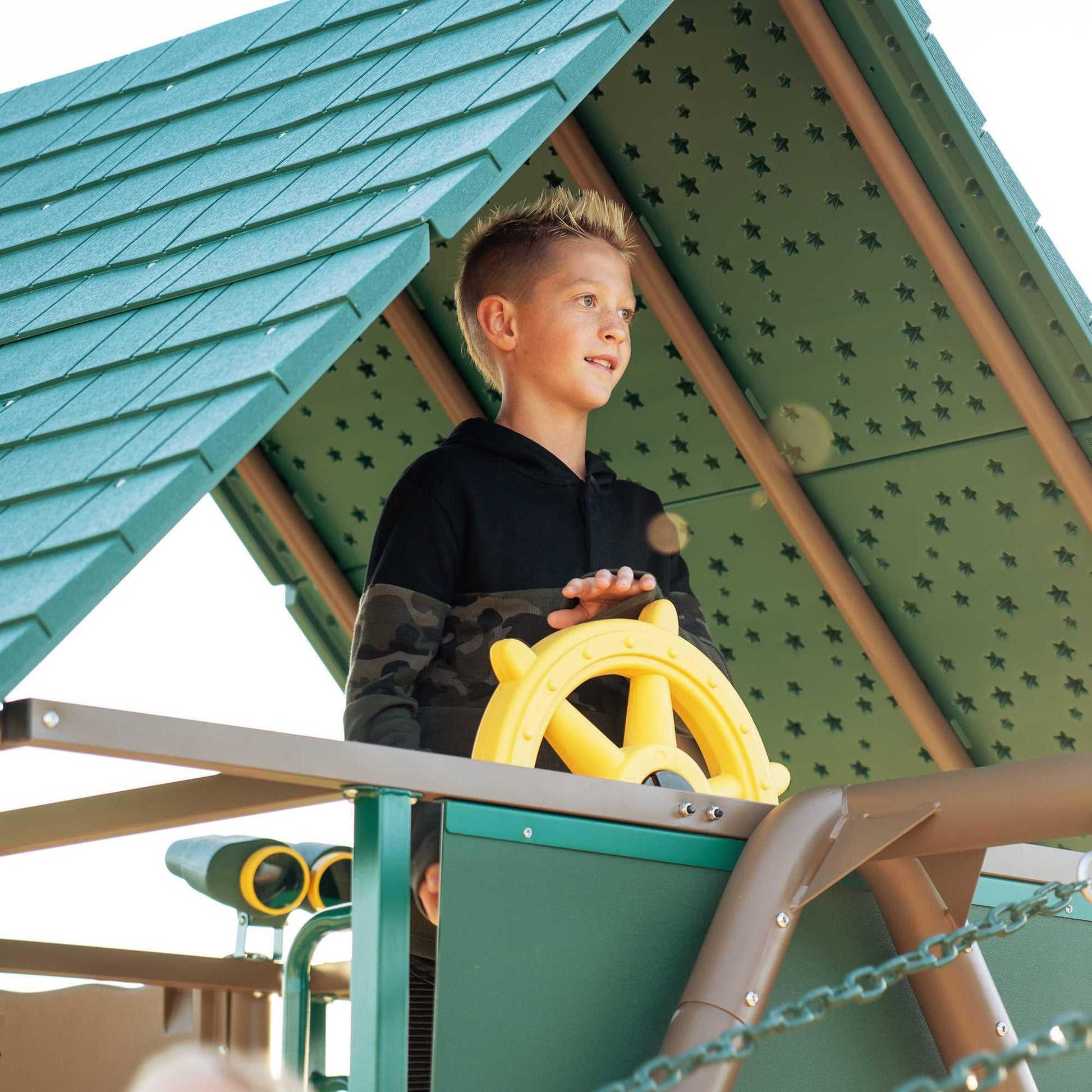 Mazonvintage Big Stuff Swing Set (Earthtone) - 91069