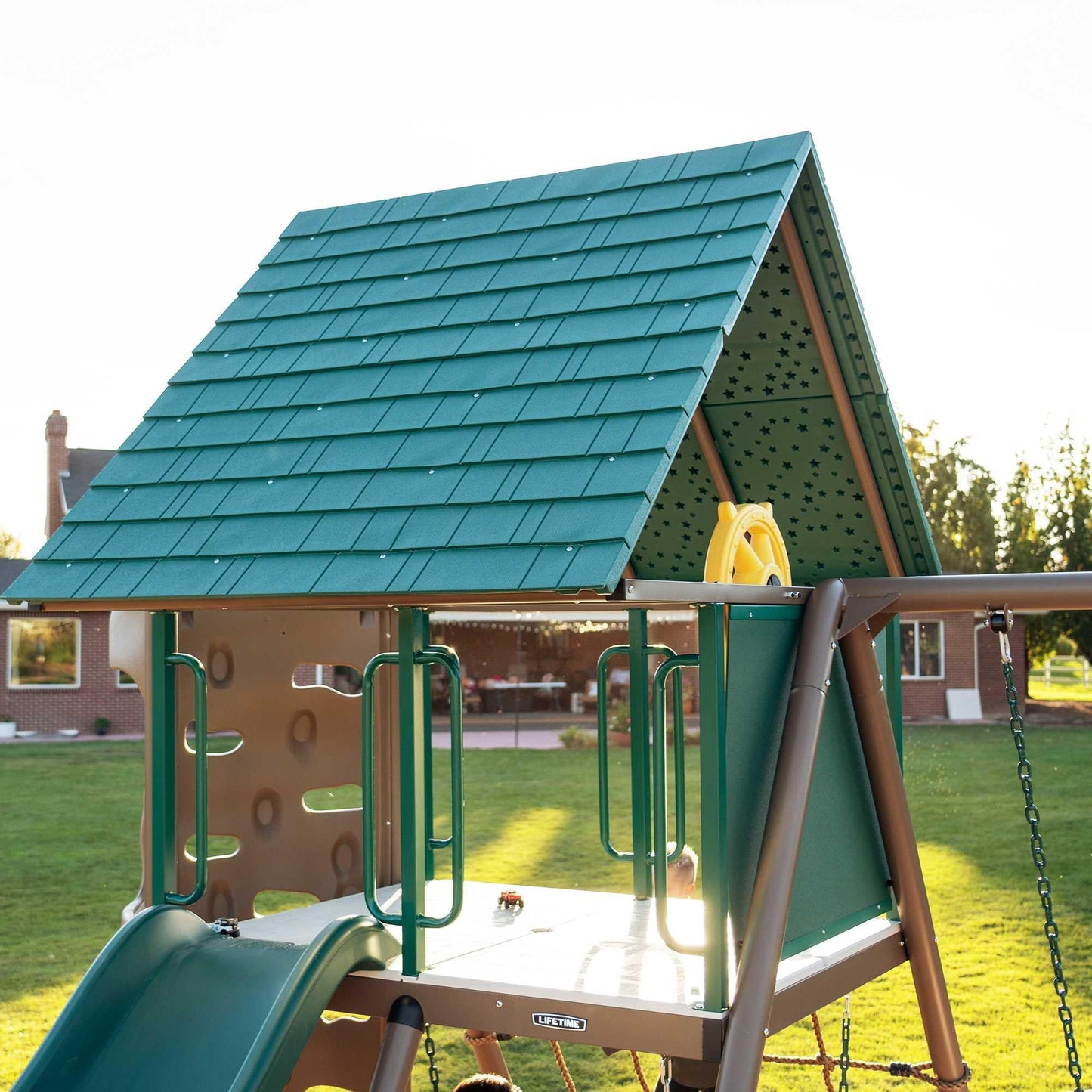 Mazonvintage Big Stuff Swing Set (Earthtone) - 91069