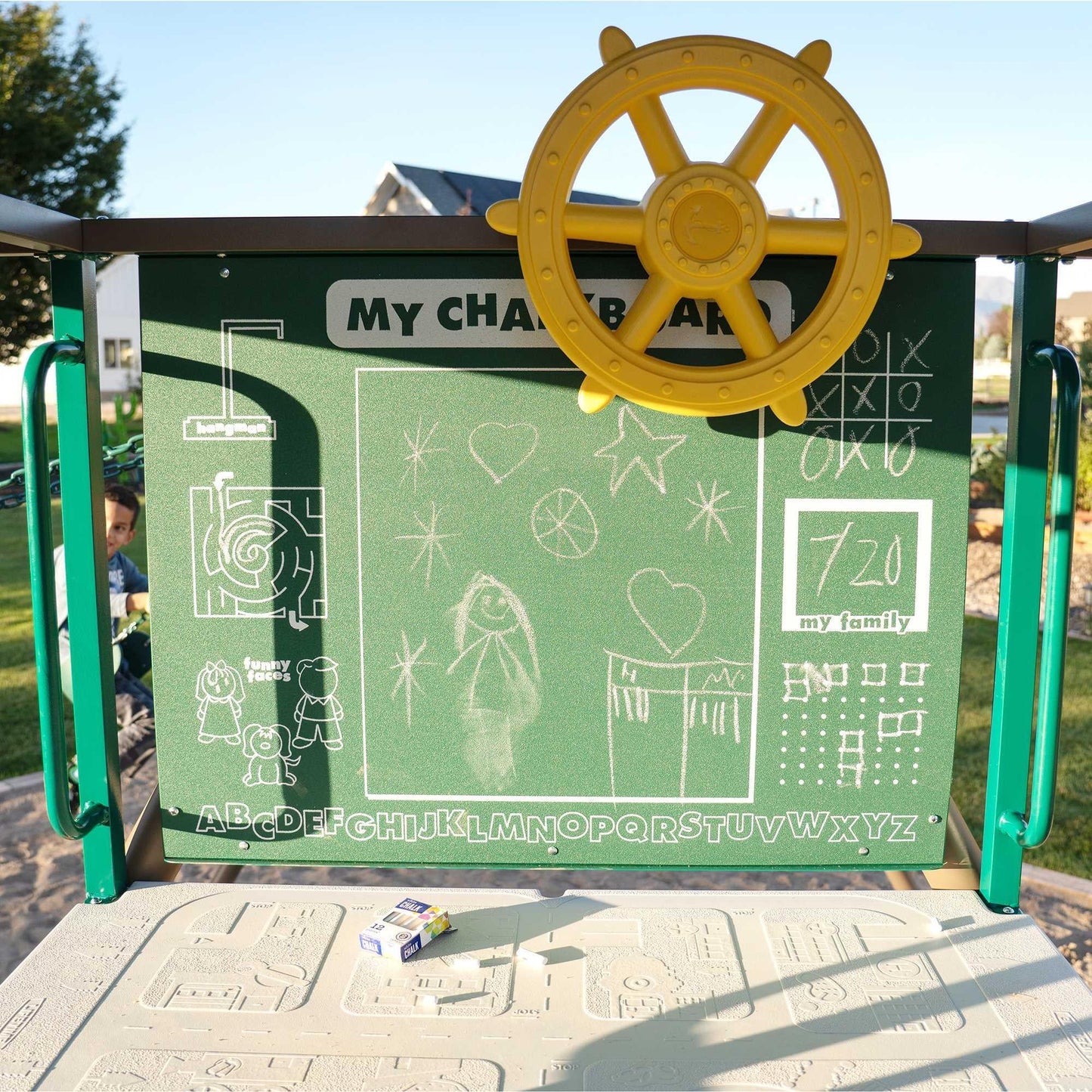 Mazonvintage Big Stuff Swing Set (Earthtone) - 91069