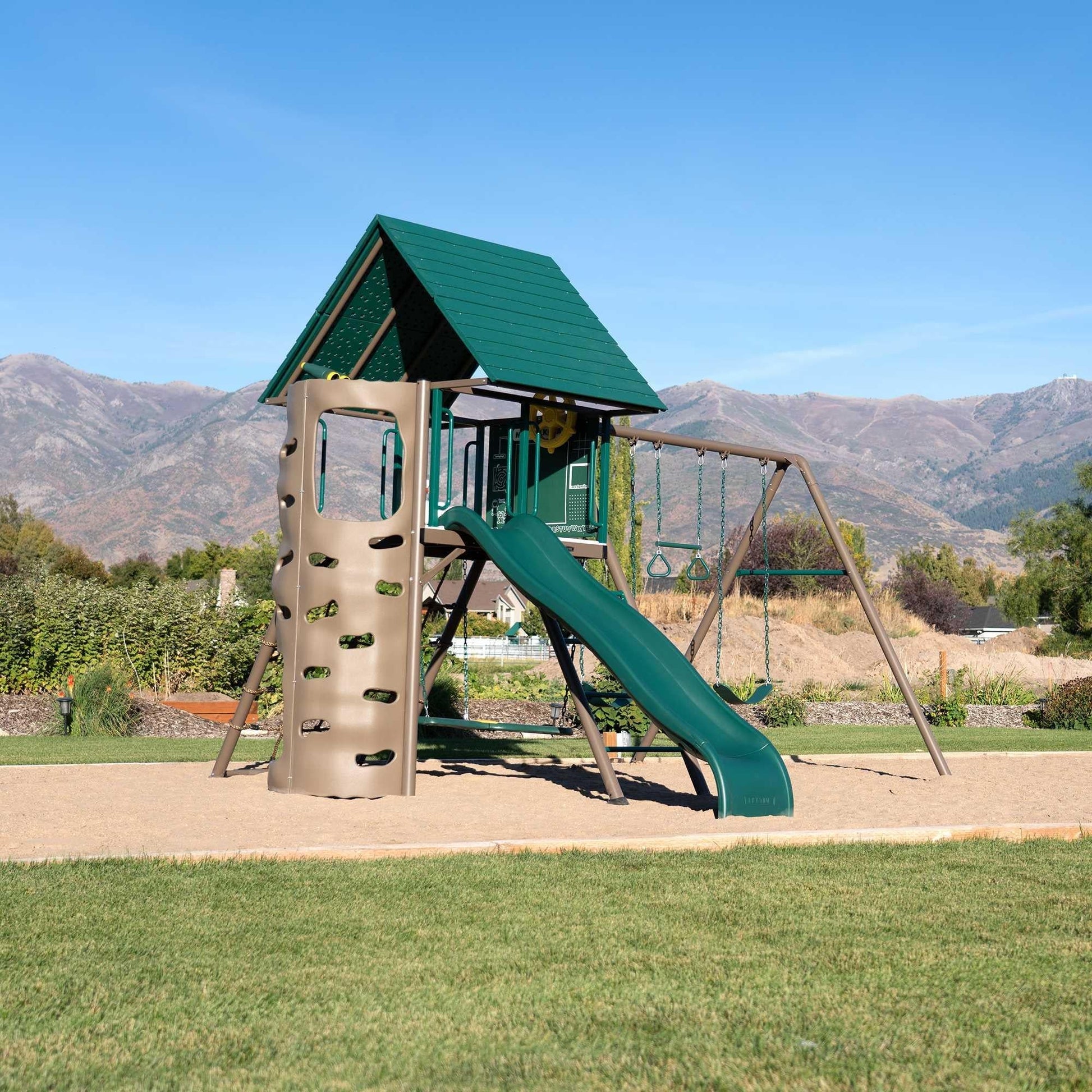 Mazonvintage Big Stuff Swing Set (Earthtone) - 91069