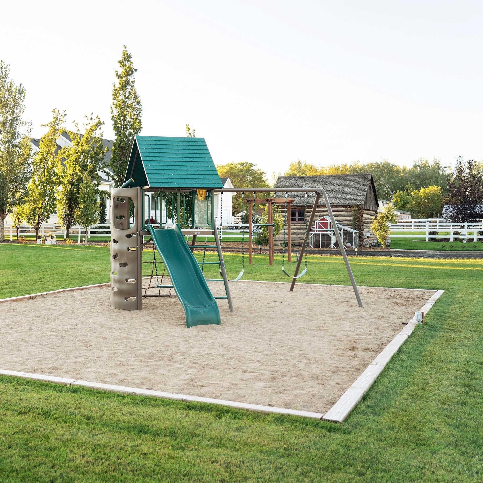 Mazonvintage Big Stuff Swing Set (Earthtone) - 91069
