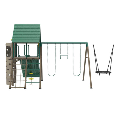 Mazonvintage Big Stuff Two-Slide Swing Set - 91079