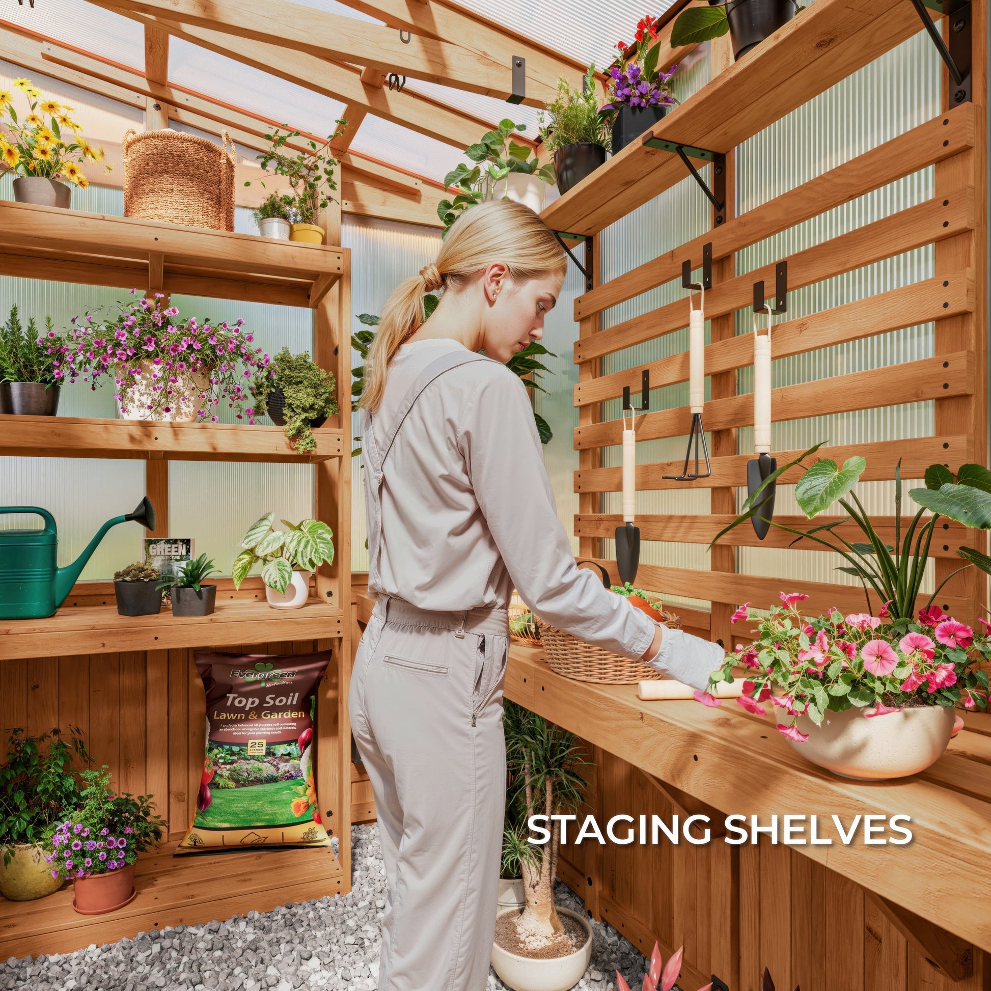 9x6 Poppy Greenhouse