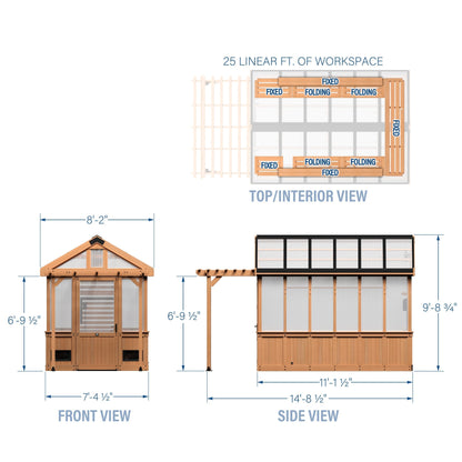 11x7 Bellerose Greenhouse