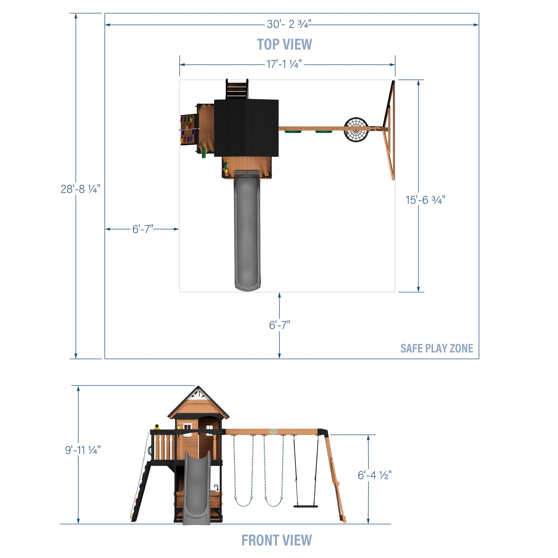 Canyon Creek Swing Set