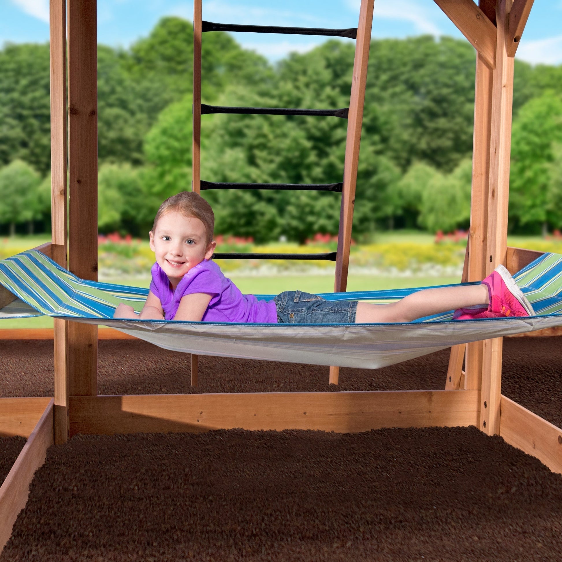 Caribbean Swing Set