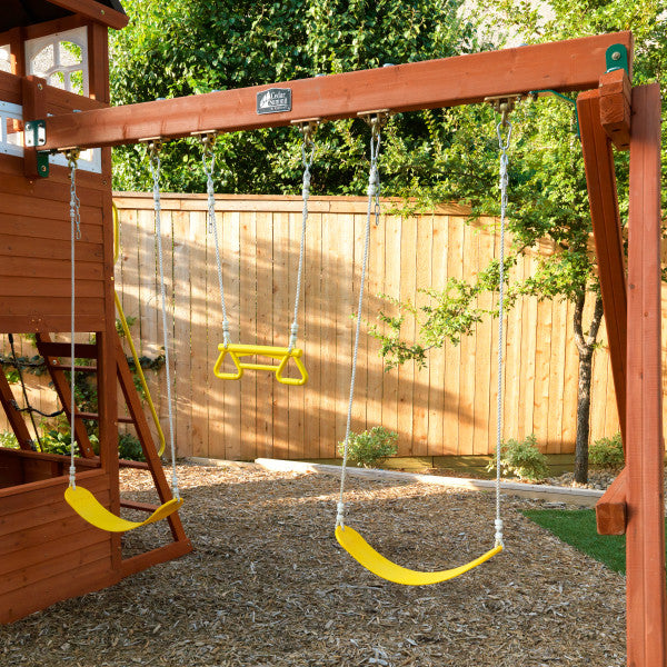 Mazonvintage Lookout Extreme Wooden Swing Set / Playset