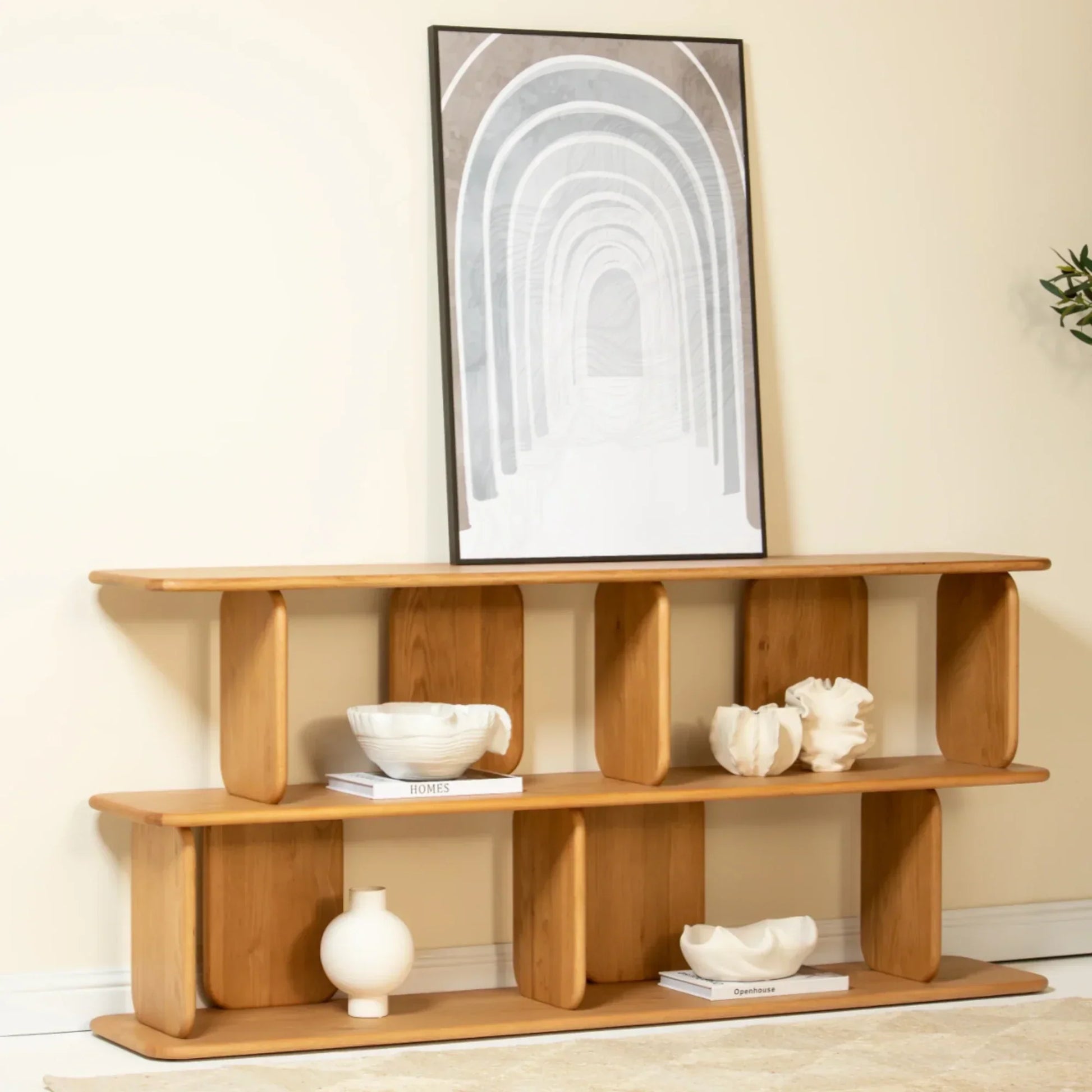 Lunova Wooden Display Shelf