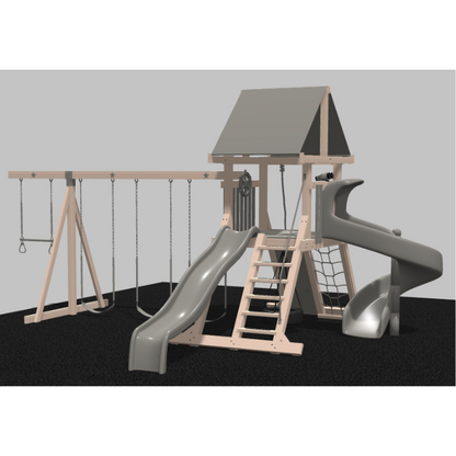 Galaxy Vinyl Swing Set