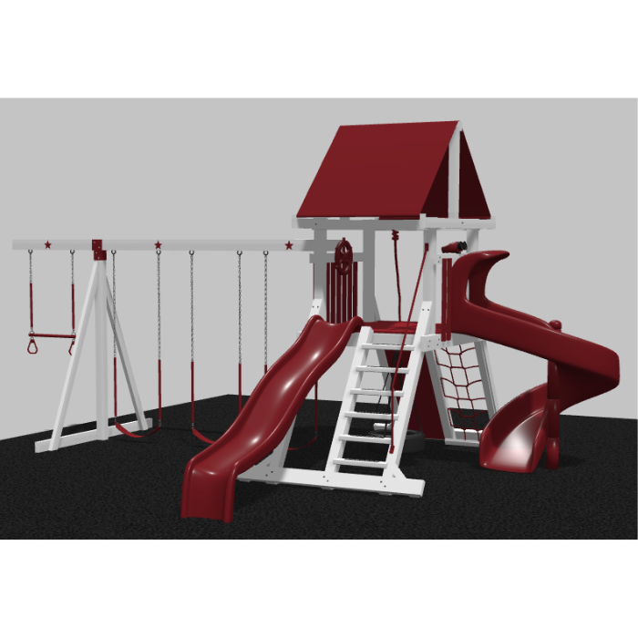 Galaxy Vinyl Swing Set