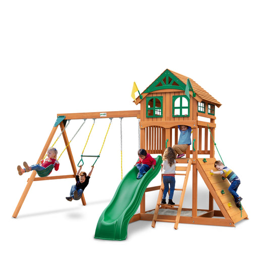 MazonvintagePlaysets Outing Swing Set