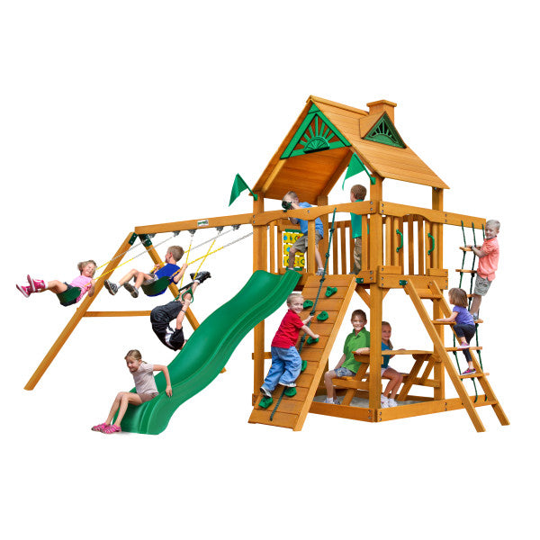 MazonvintagePlaysets Chateau Swing Set