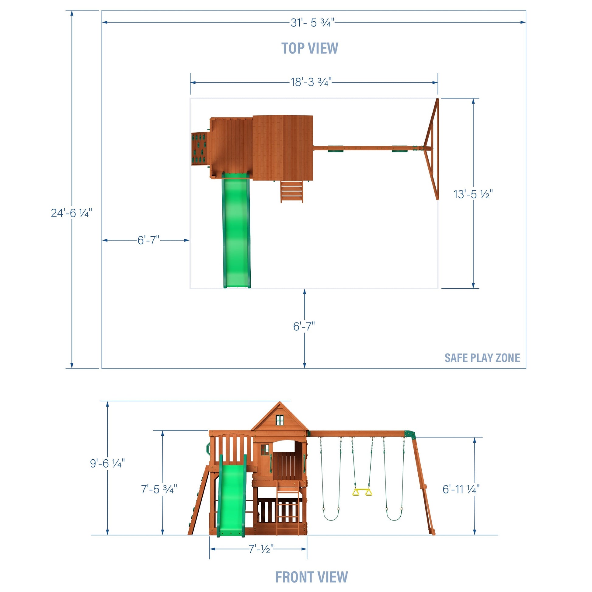 Hillcrest Swing Set