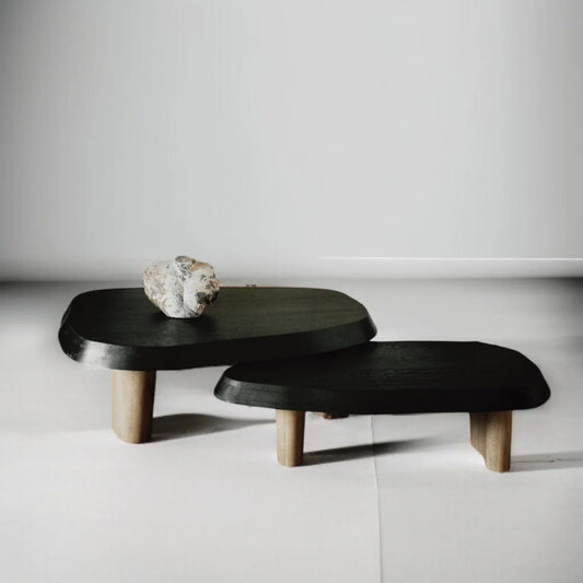 Duo Multilaque Black Oak Coffee Table