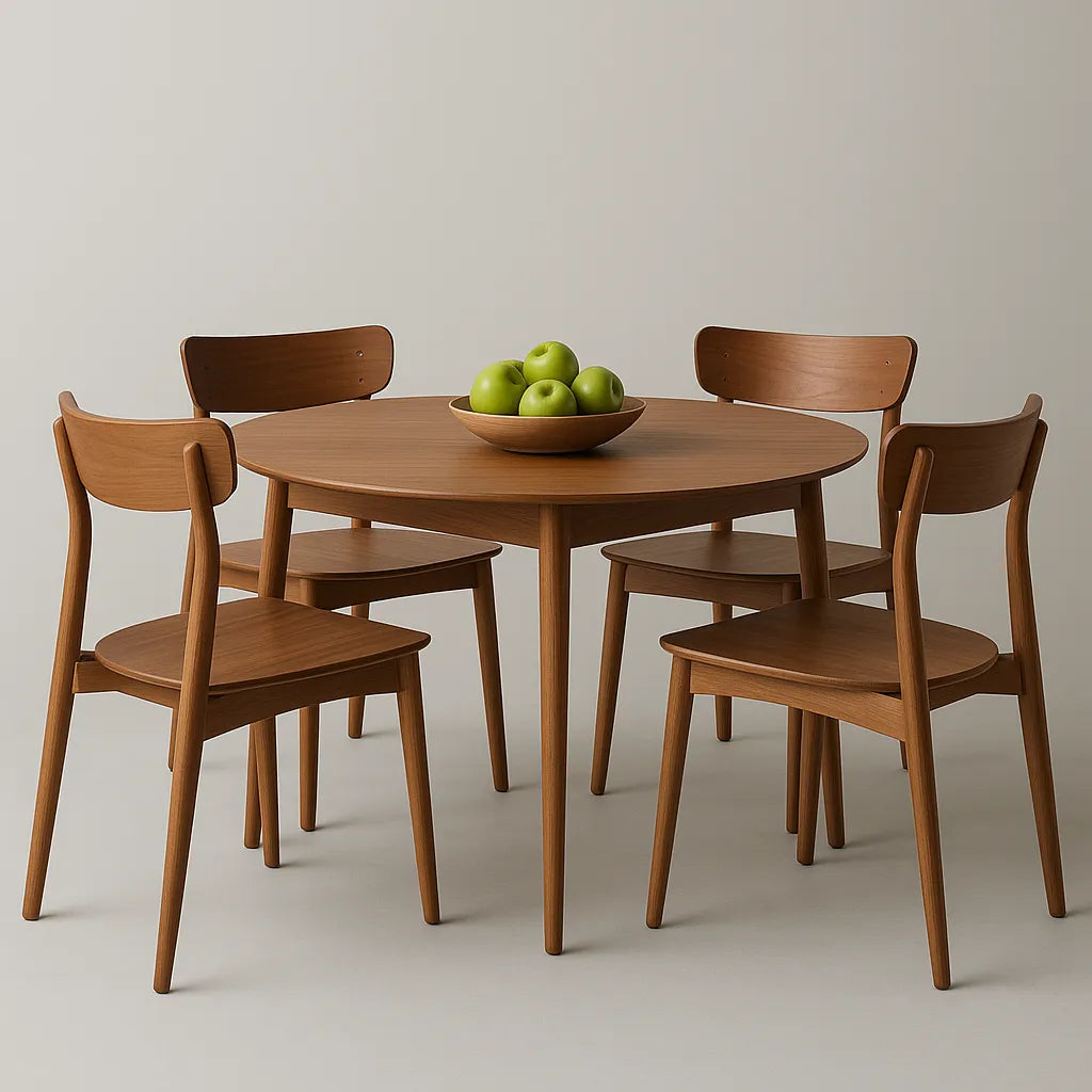 Mid Century Dining Set Defines Everyday Elegance
