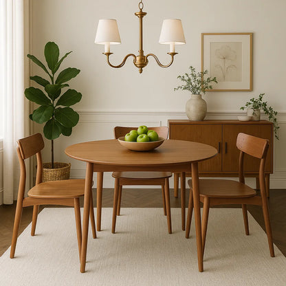 Mid Century Dining Set Defines Everyday Elegance