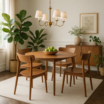 Mid Century Dining Set Defines Everyday Elegance
