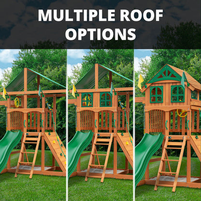 MazonvintagePlaysets Outing Swing Set