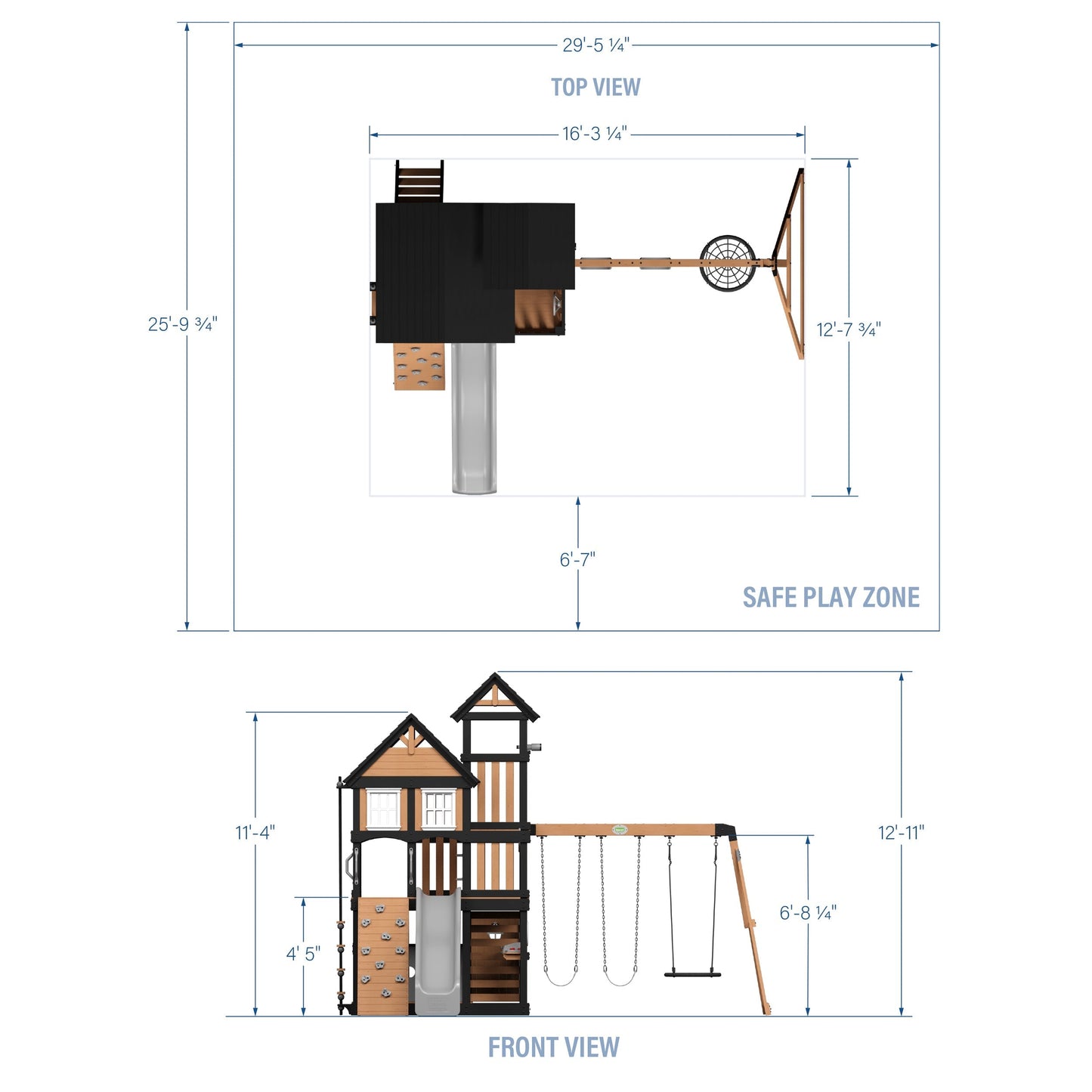 Mystic Tower Swing Set