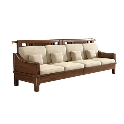 Natural Ash Wood Sofa – Sophisticated Design For Luxurious Living Room 