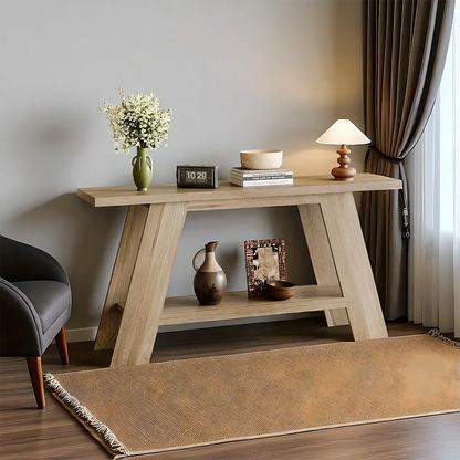 Nordic Style Console Table – High Finish Details 