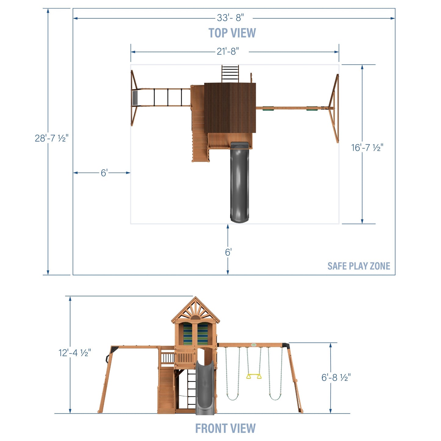 Oceanview Swing Set
