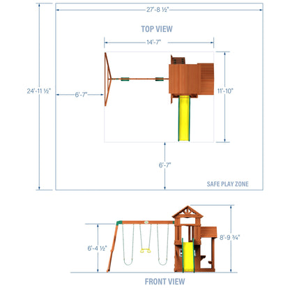 Tanglewood Swing Set